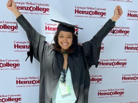 Ash Tsai graduating
