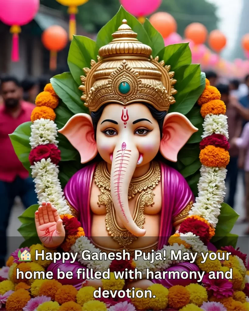 Cream and Gold Traditional Ganesh Chaturthi Greeting Instagram Post 3 1