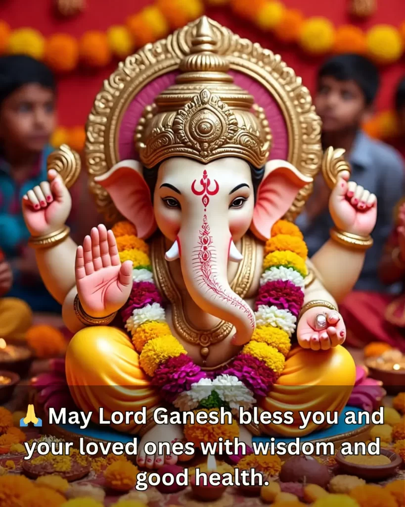 Cream and Gold Traditional Ganesh Chaturthi Greeting Instagram Post 5 1