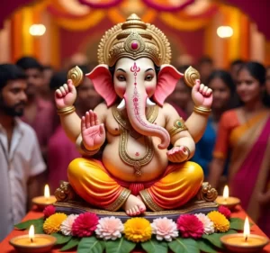 Happy Ganesh Chaturthi Wishes in Hindi 1024x958 1