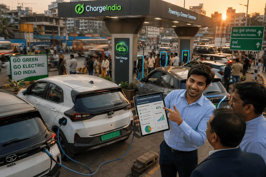 EV Charging Station Cost in India Business Setup, Franchise, and Profit 2026