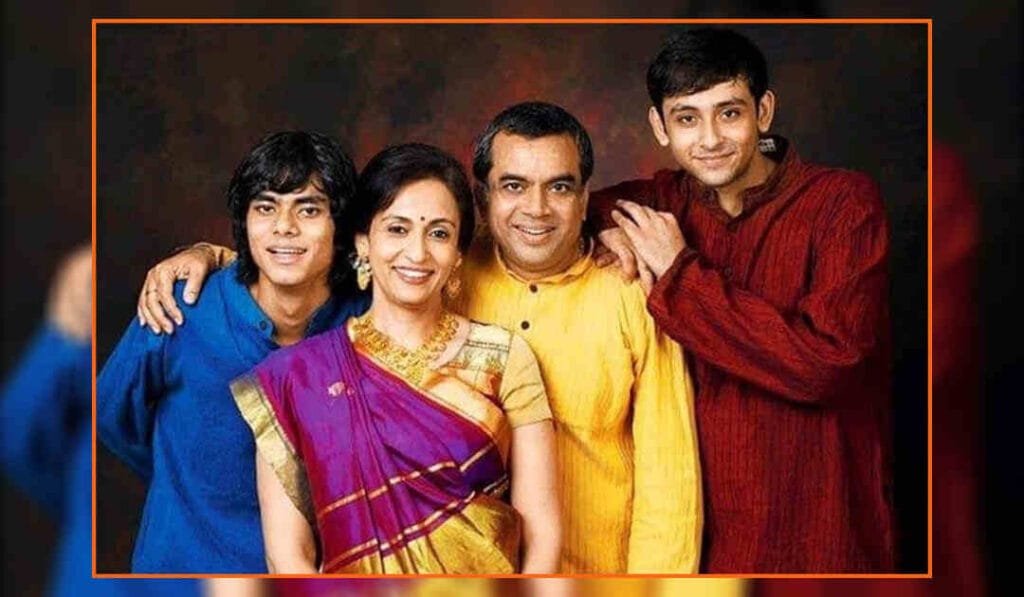Paresh Rawal Family