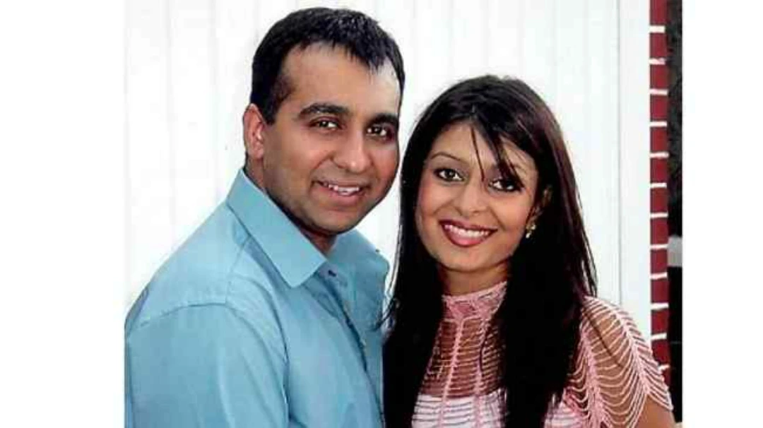 Kavita along with her ex-husband, Raj Kundra